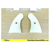 Altamont Grips. Excellent. One Set of BONDED IVORY