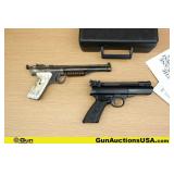 Benjamin Franklin, Webley & Scott LTD, BB PISTOLS.