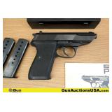 WALTHER P5 9mm VERY COLLECTIBLE Pistol. Very Good.