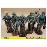 21 st Century Toys Military Toys. Very Good. Six A