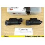 Insight M3 Weapon Lights. Like New . Two- M3 Weapo