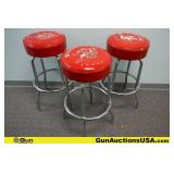 LOCAL PICK UP ONLY, Winchester Themed Stools. Very
