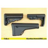 LMT, Magpul, MFT Stocks. Very Good. Three AR15 Sto