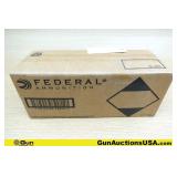 Federal 9MM Ammo. 1000 Rds, 124 Gr, FMJ . (79059)