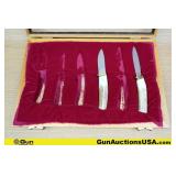 Gerber C475, C375 Knives. Excellent. Two Fixed Bla