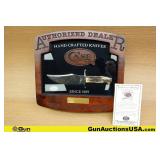 CASE Bowie Knife. Excellent. CERITIFICATE OF AUTHE
