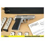 CARL WALTHER PPK/S 9MM KURZ-380 Pistol. Good Condi