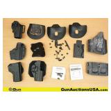 Safariland, Sig Sauer, Black Hawk, Etc. Holsters.