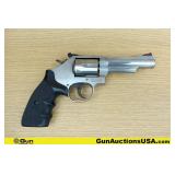 S&W 66-7 .357 MAGNUM Revolver. Very Good. 4 1/8" B