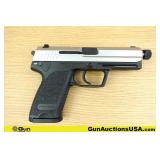 H&K USP 9X19 THREADED BARREL Pistol. Excellent. 5"