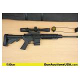 DPMS A-15 5.56 MM THREADED BARREL Rifle. Very Good