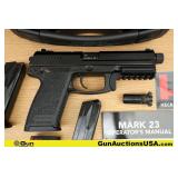 H&K MARK 23 .45 AUTO THREADED BARREL Pistol . Exce