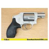 S&W 642-2 AIRWEIGHT .38 S&W SPL+P Revolver. Good c