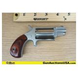 North American .17 HMR Revolver. Very Good. 1" Bar