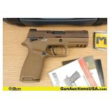SIG SAUER P320 M18 9X19 Pistol. Excellent. 3.75" B