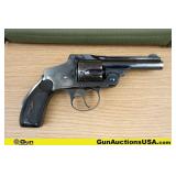 S&W HAMMERLESS 4TH MODEL TOP BREAK .38 S&W CTGE CO