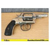 IVER JOHNSON 1900 .38 S&W CTGE Revolver. Good cond
