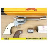 RUGER NEW MODEL SINGLE-SIX .22 LR Revolver. Very G