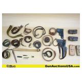 Surplus Holsters, Pouches. Good Condition. Assorte