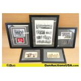 0 COLLECTOR'S Framed Photos, Etc. . Excellent. One