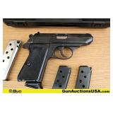 WALTHER WAFFENFABRIK PPK/S 9MM KURZ COLLECTOR'S Pi