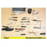 Edgebrand, Western, Etc. Knives, Etc. . Good Condi