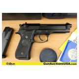 BERETTA M9 9mm Pistol. Excellent. 4.75' Barrel. Sh