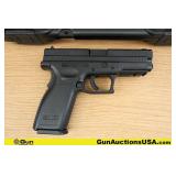 SPRINGFIELD XD9 9mm Pistol. Very Good. 4' Barrel.