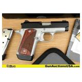 Kimber MICRO 9 9mm Pistol. Very Good. 3' Barrel. S