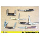 Case Knives . Good Condition. Six Case Folding Kni