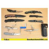 SOG, Coast, Etc. Knives, Etc. . Good Condition. Se