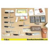 Buck Liberty, Buck Mates, Schrade, Etc. . Very Goo