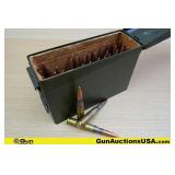 BMG SURPLUS, Etc. .50 Caliber Ammo. Approx. 50 Rds