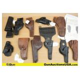 Audley, Etc. Holsters. Good Condition. . One Mexic
