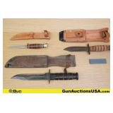 KA-BAR, Ontario, U.S. Surplus, Etc. Knives,