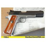 COLT 1987 GOLD CUP ELITE .45 Pistol, ONE of 750.