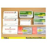 Winchester, Remington, Aguila .40 S&W, .45 AUTO Am