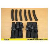 MTC MP5 9mm Mags, Pouches. Like New. . Six 9MM MP5