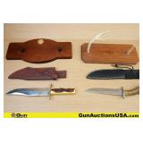 Tomahawk, NRA, Knives, Stands. Very Good. . One NR