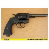 Colt NEW SERVICE ARMY 1909 .45 COLT TUNNEL RAT REV