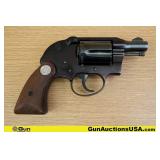 COLT 1961 AGENT .38 SPECIAL Revolver (RE-BLUED)