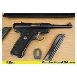 RUGER Automatic Pistol .22 LR Pistol. Very Good. 4