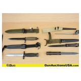 Military Surplus Bayonets. Very Good. Two FAL Bayo