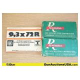 Remington, RWS .351 Winchester SLR, 9.3x72r Ammo.