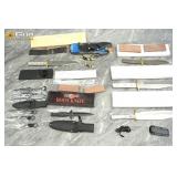 Wild Boar, Shiflett, Etc. Knives . Excellent. Seve