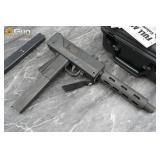 MILITARY ARMAMENT INGRAM M10A1 9MM,45A.C.P. THREAD