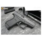 GLOCK INC. 42 .380 AUTO Pistol. Excellent. 3.25" B