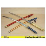 Swords Two Japanese REPLICA Swords