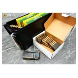 Assorted ammuntion. Approx. 100 rounds in total. T