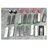 Colt and assorted firearm magazines. This collecti